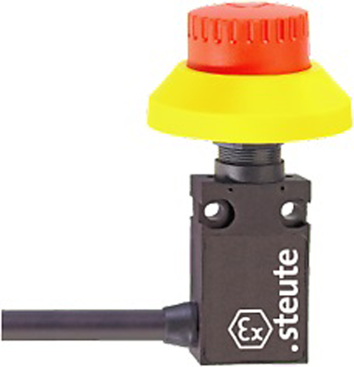 Steute Ex 14 Series Push Button Limit Switch, DPST, IP65, Fibreglass Reinforced Thermoplastic Housing, 250V ac, 6A
