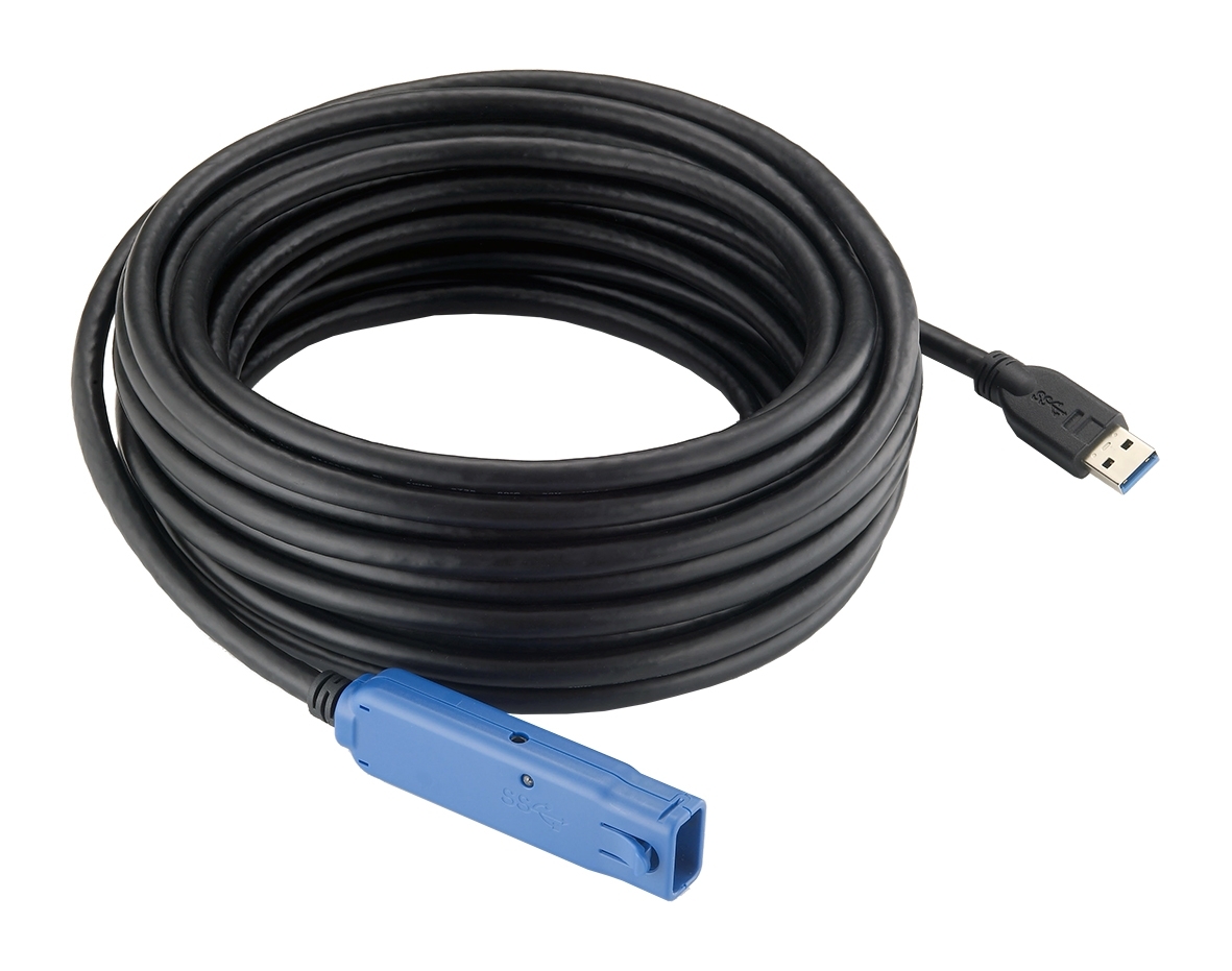 Exsys USB Cable, Male USB Type A to Female, USB 3.2 USB Type A, 10 m