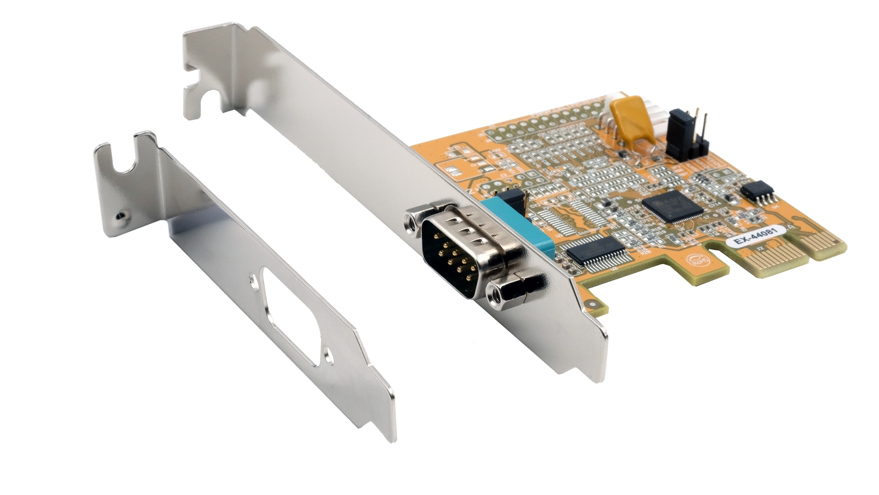 Exsys 1 Port PCIe Serial Card