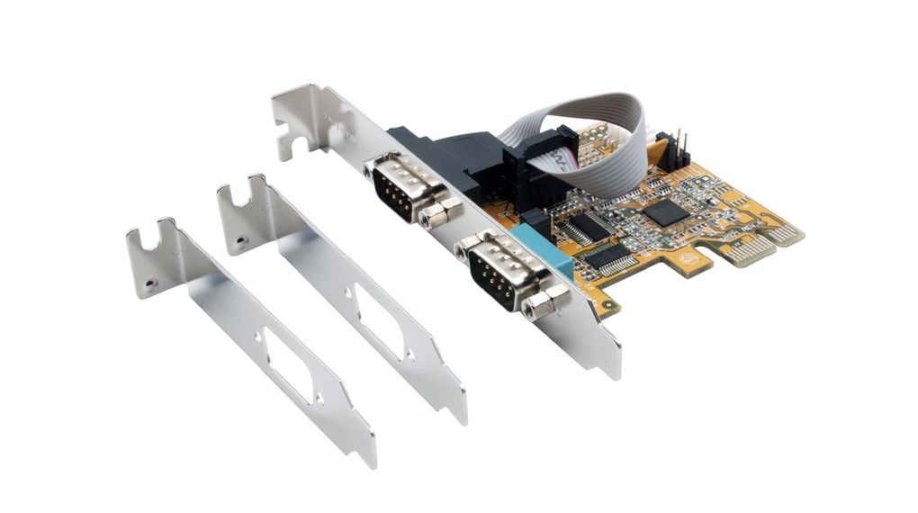 Exsys 2 Port PCIe Serial Card