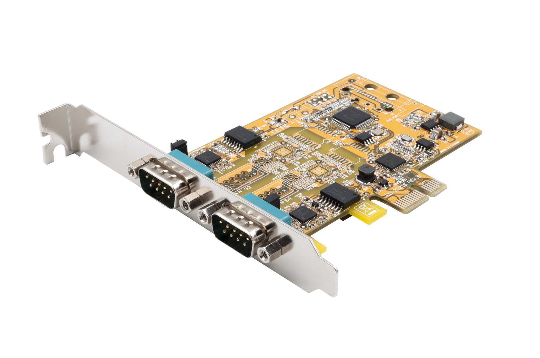 Exsys 2 Port PCIe PCIe Expansion Card