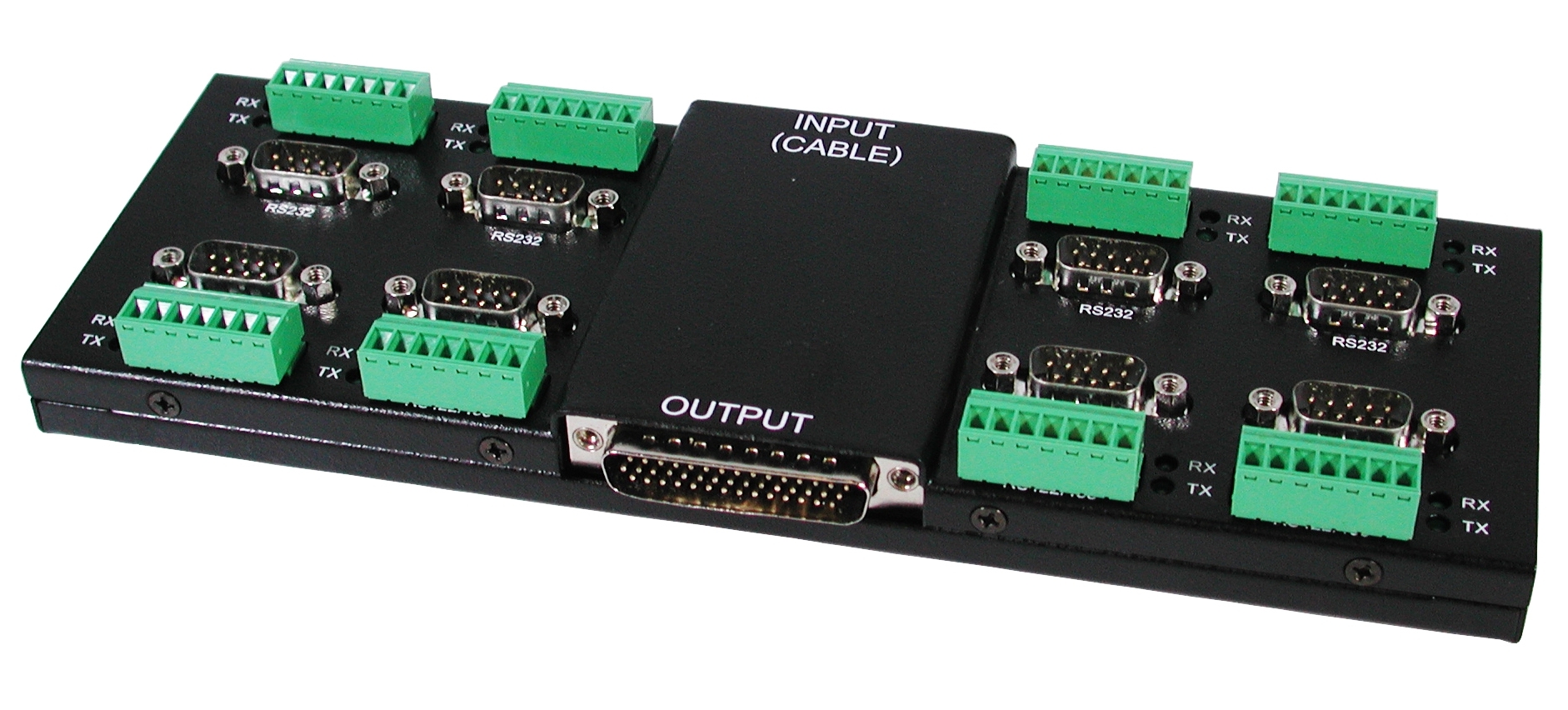 Exsys RS232 Male to Male to Terminal Block Male Interface Adapter