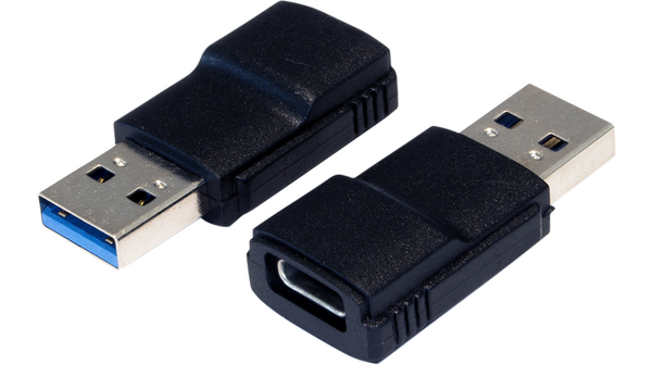Exsys Straight Male/Female- 2 Port USB Adapter 3.2