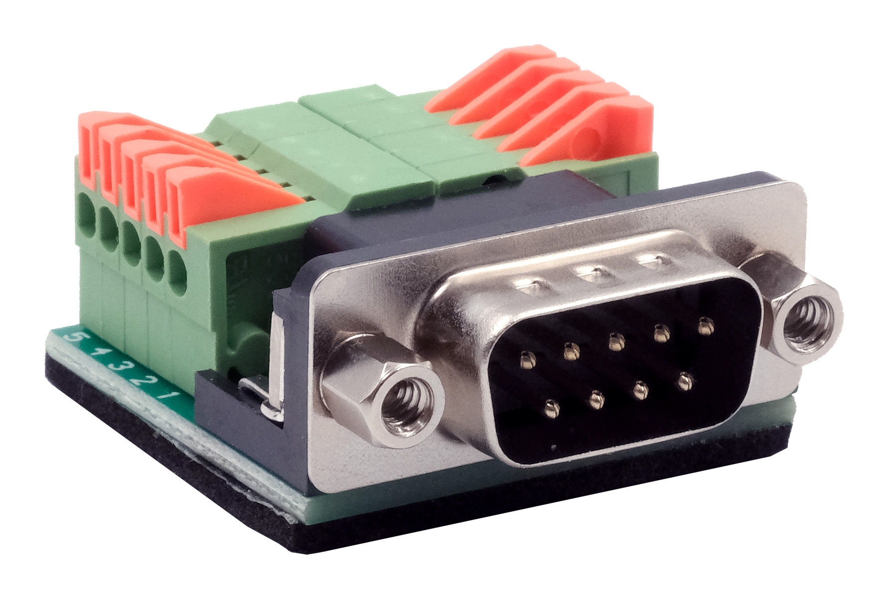 Exsys Male to Male to Terminal Block Female Adapter
