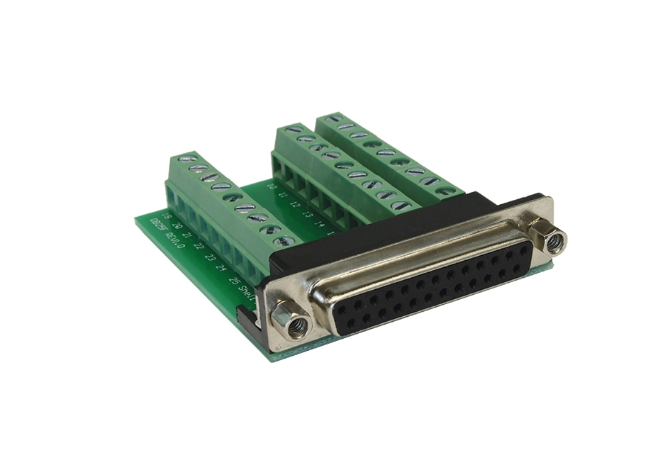 Exsys D-Sub Buchse to Female to Terminal Block Adapter