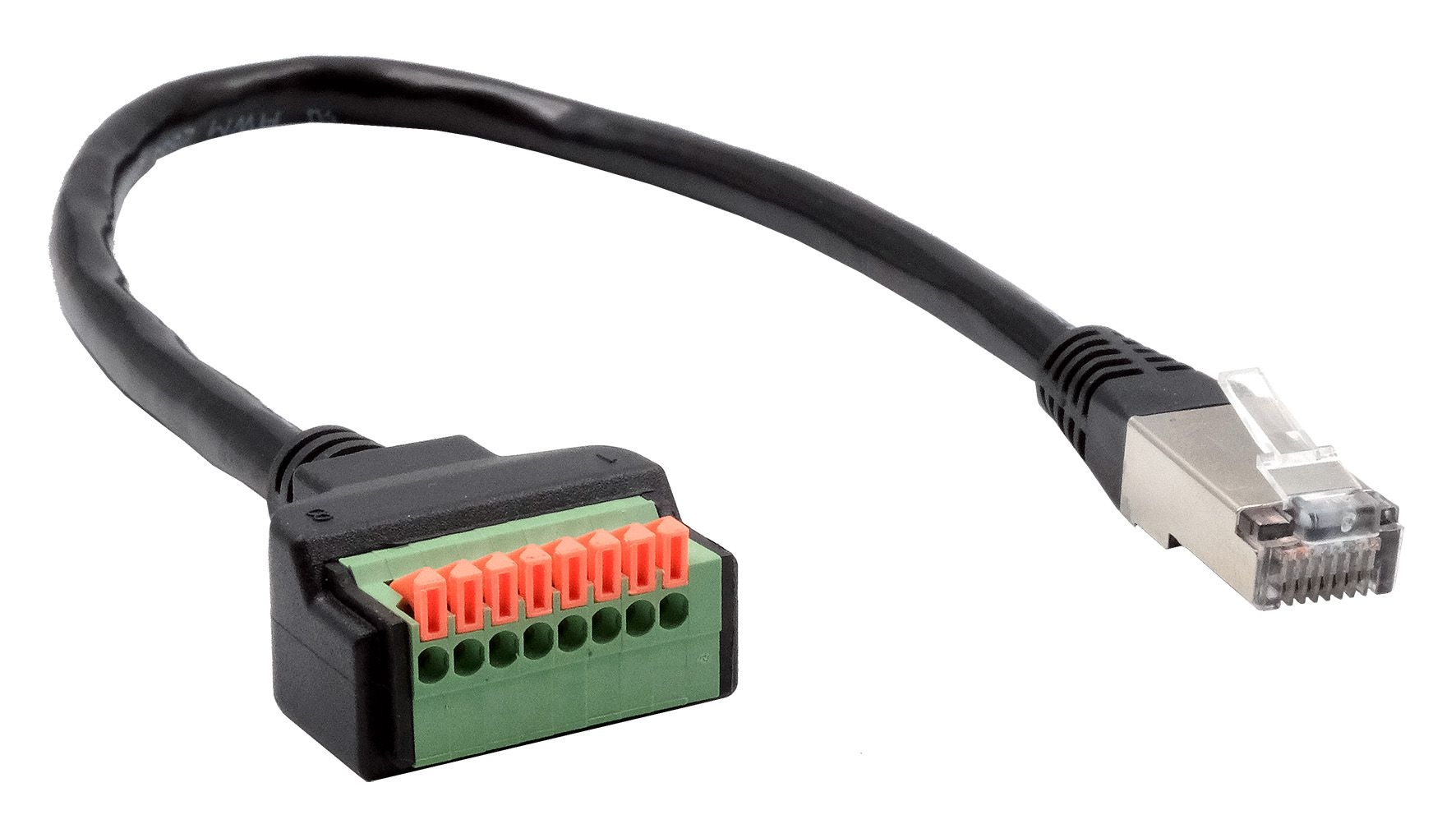 Exsys RJ45 to Male to Terminal Block Female Adapter