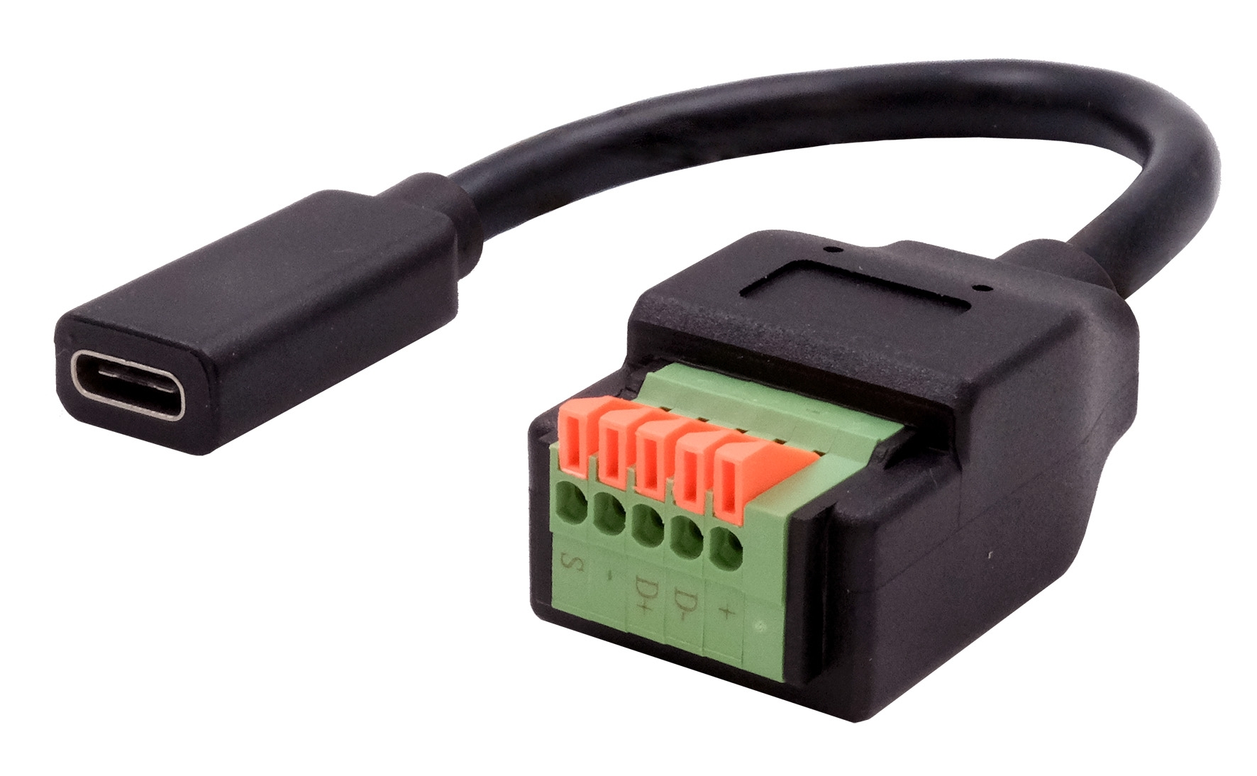 Exsys Terminal to USB Type C Female Interface Adapter