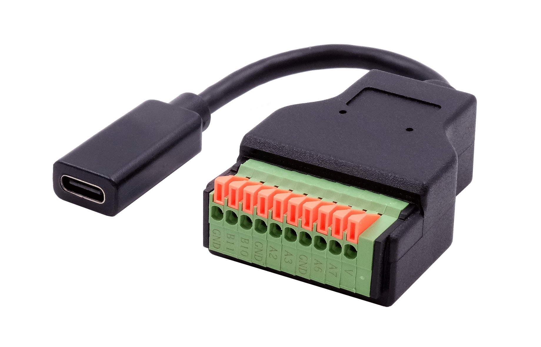 Exsys Terminal to USB Type C Female Interface Adapter