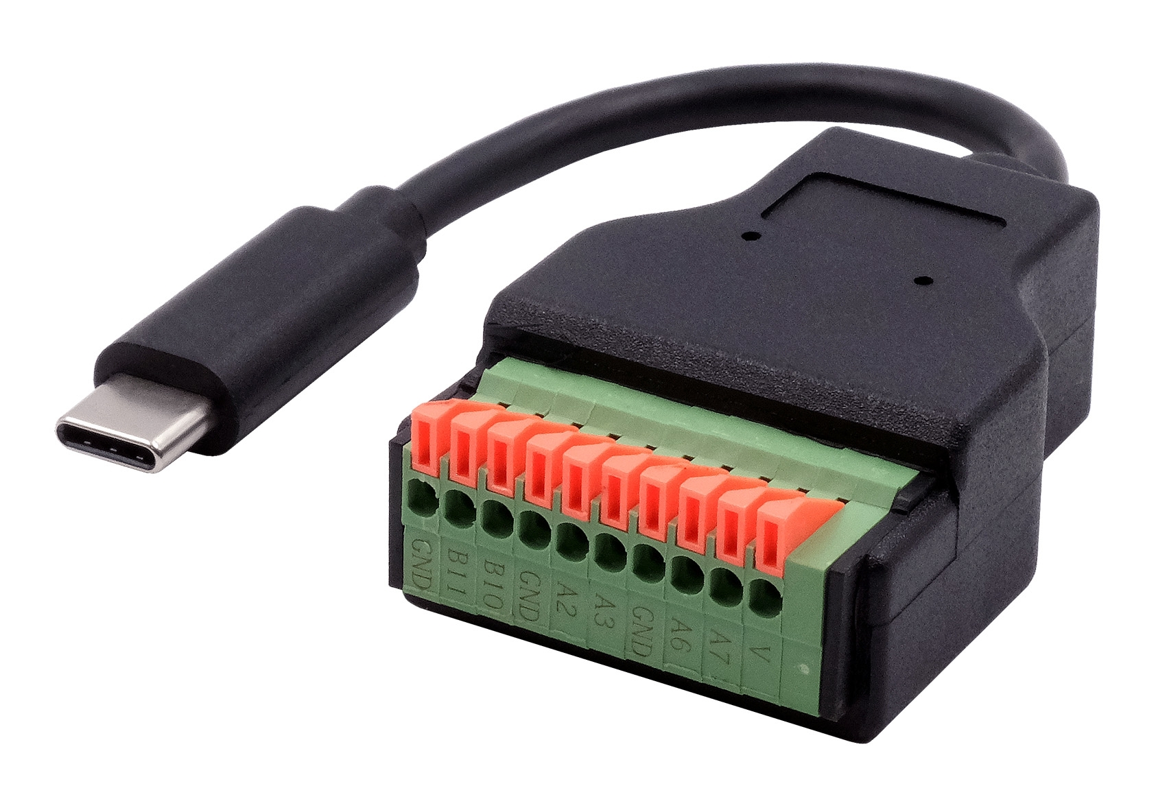 Exsys Terminal to USB Type C Male Interface Adapter