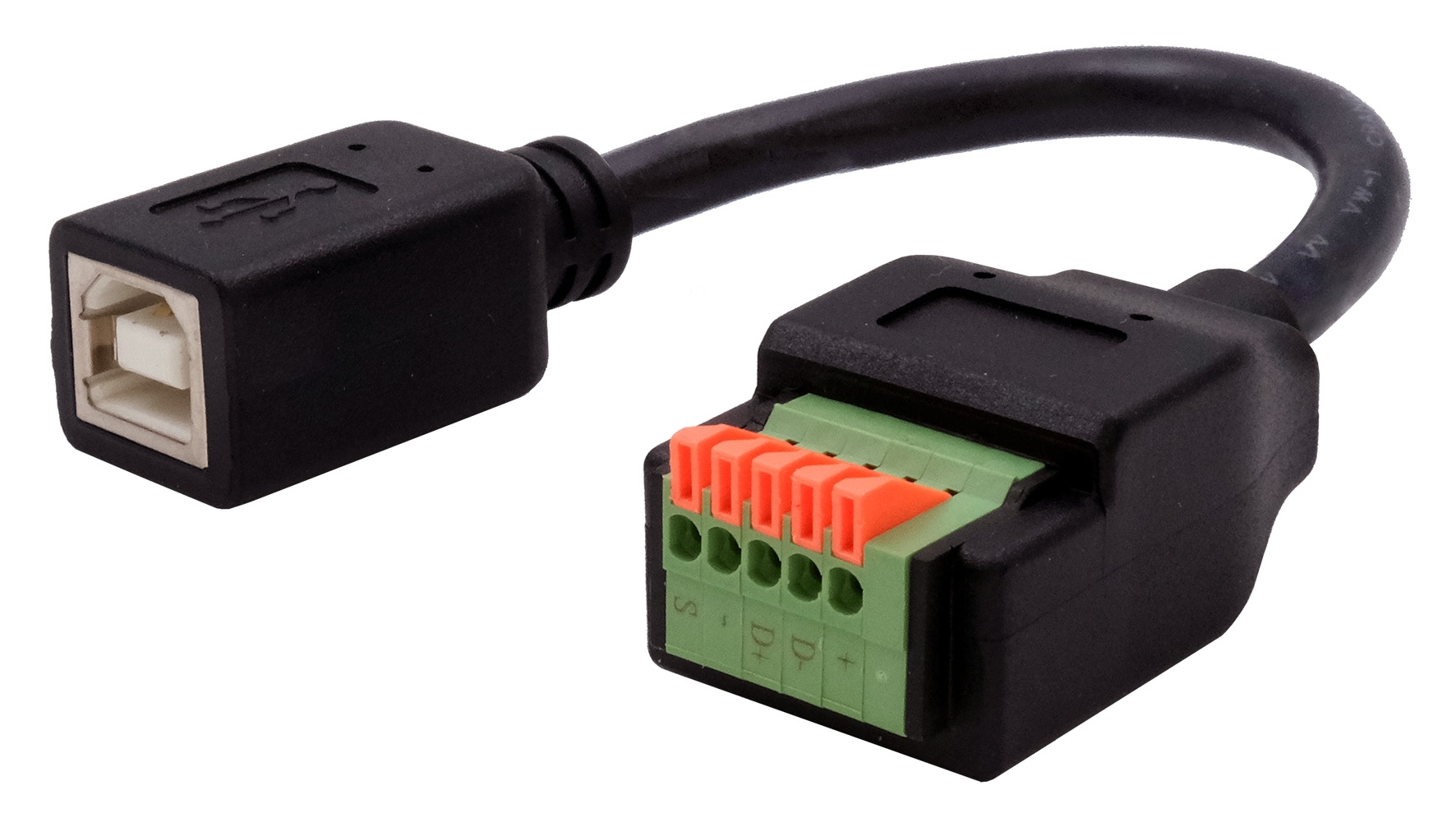 Exsys Terminal to USB B Female Female Interface Adapter