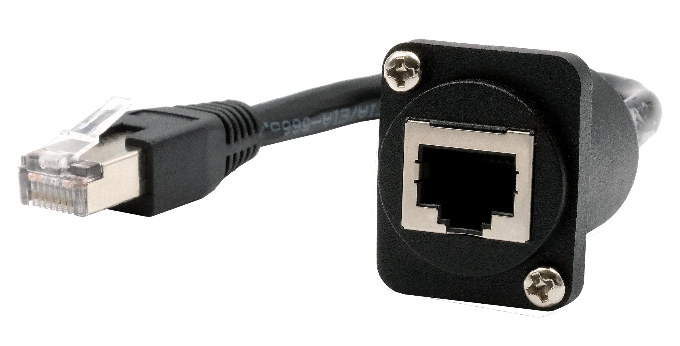 Exsys RJ45 Female to Female to RJ45 Male Adapter
