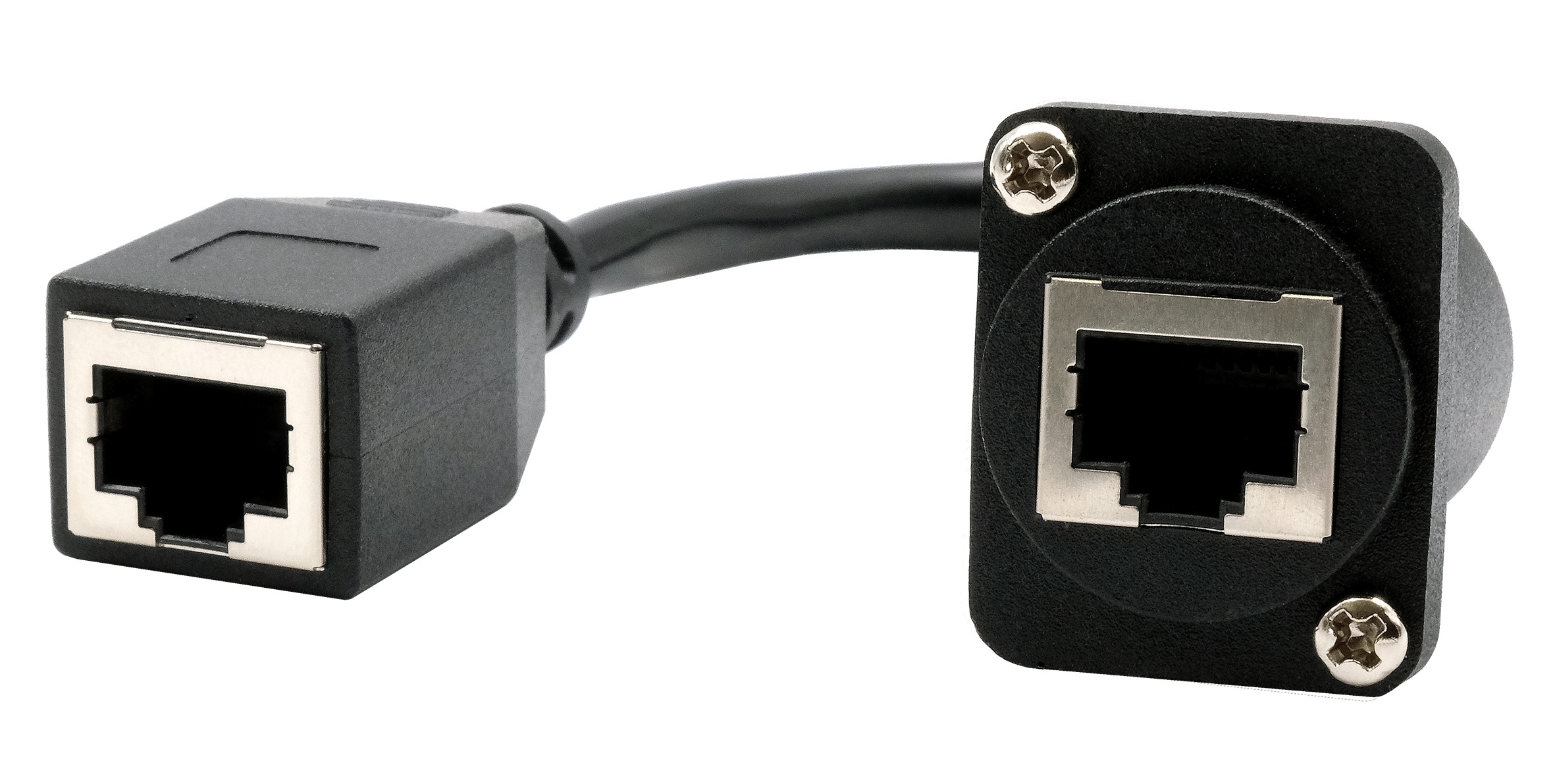 Exsys RJ45 Female to Female to RJ45 Female Female Interface Adapter