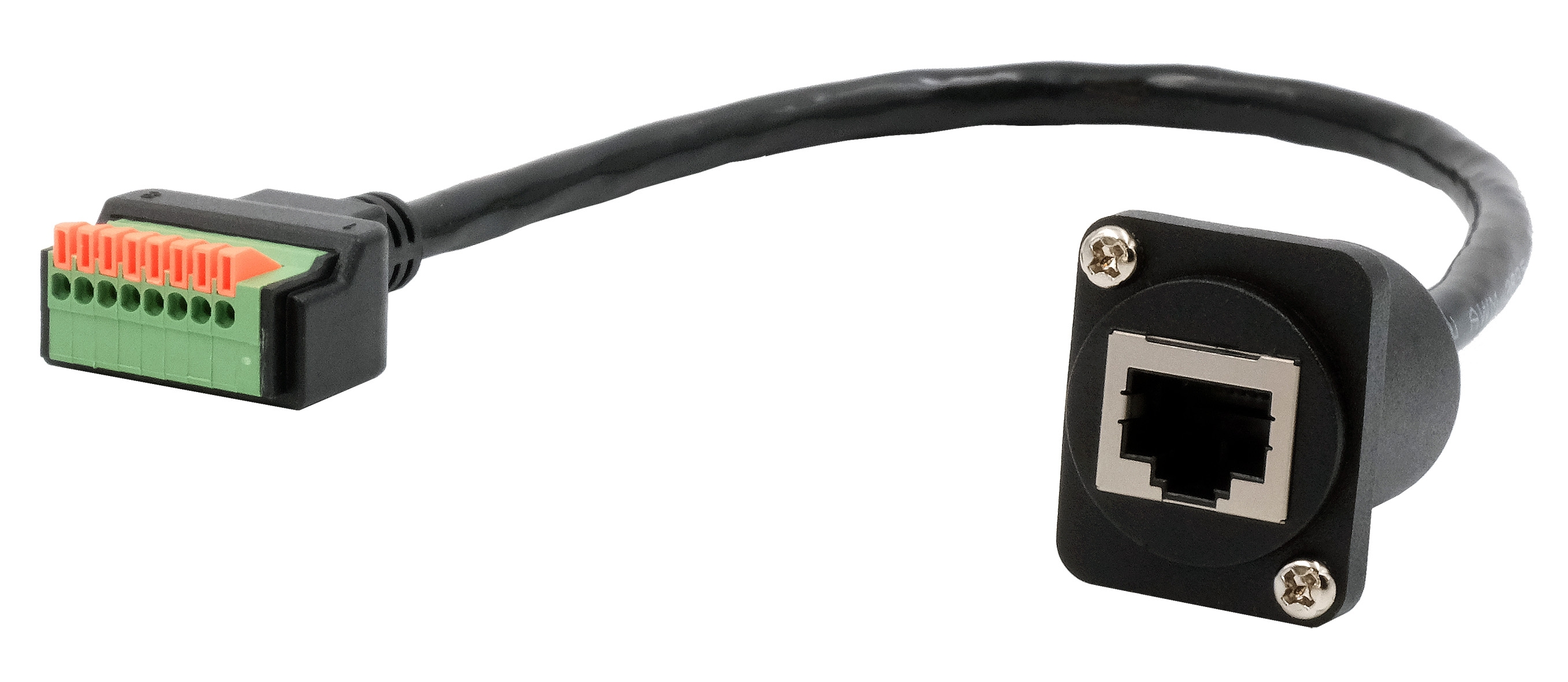 Exsys Terminal to RJ45 Female Female Interface Adapter