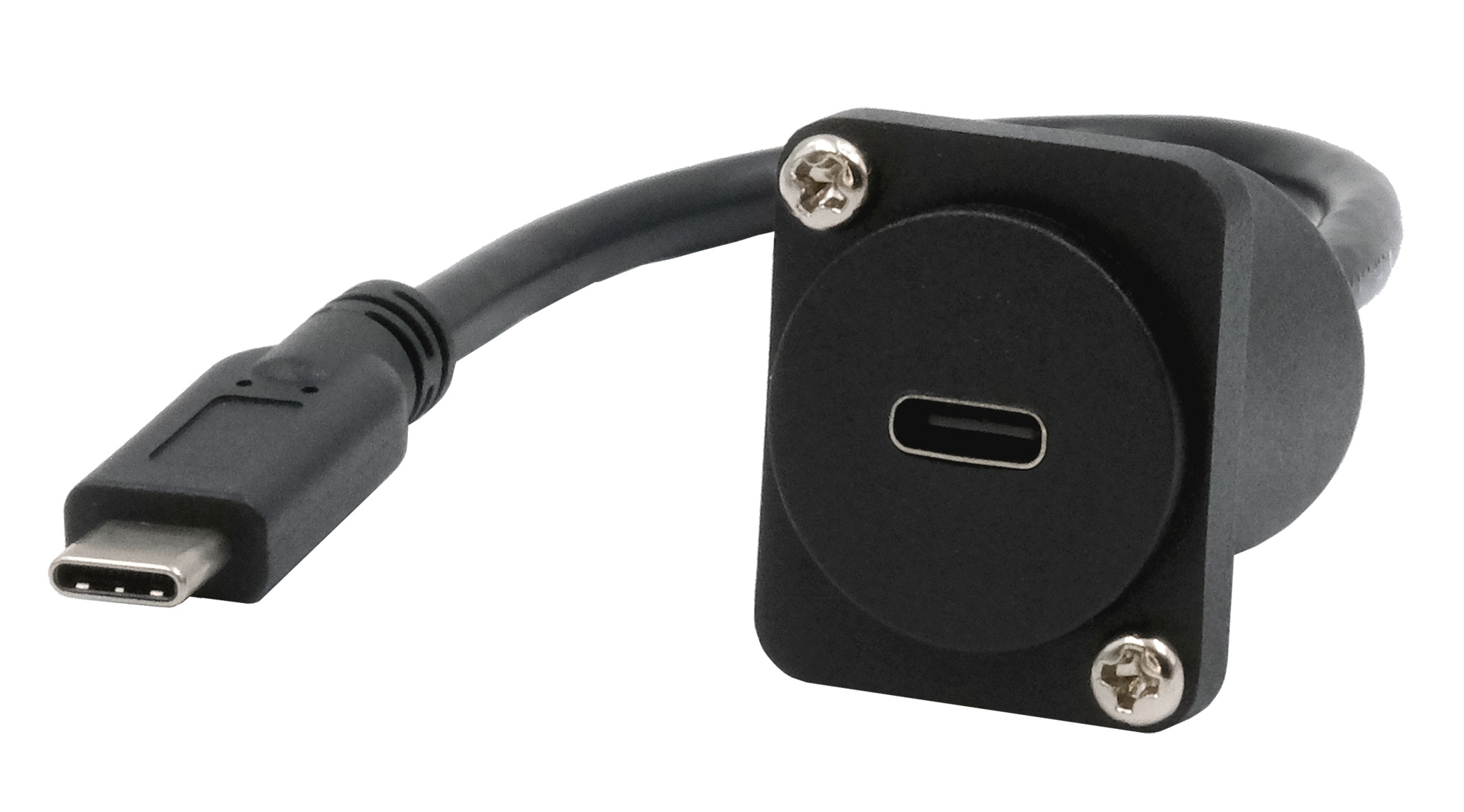 Exsys USB Type C to Female to USB Type C Male Adapter