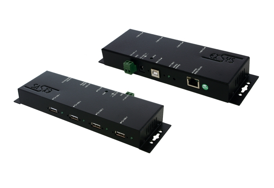 Exsys 4 Port USB 2.0 USB Hub, 60 mm 23 mm 152mm
