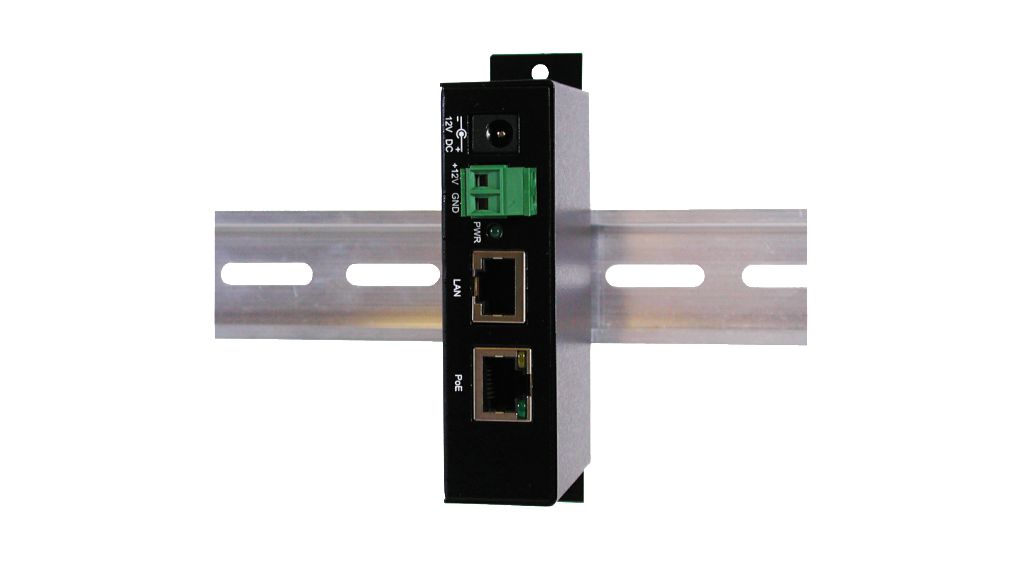 Exsys PoE Injector, 12V Input 30 W, 48V dc Output