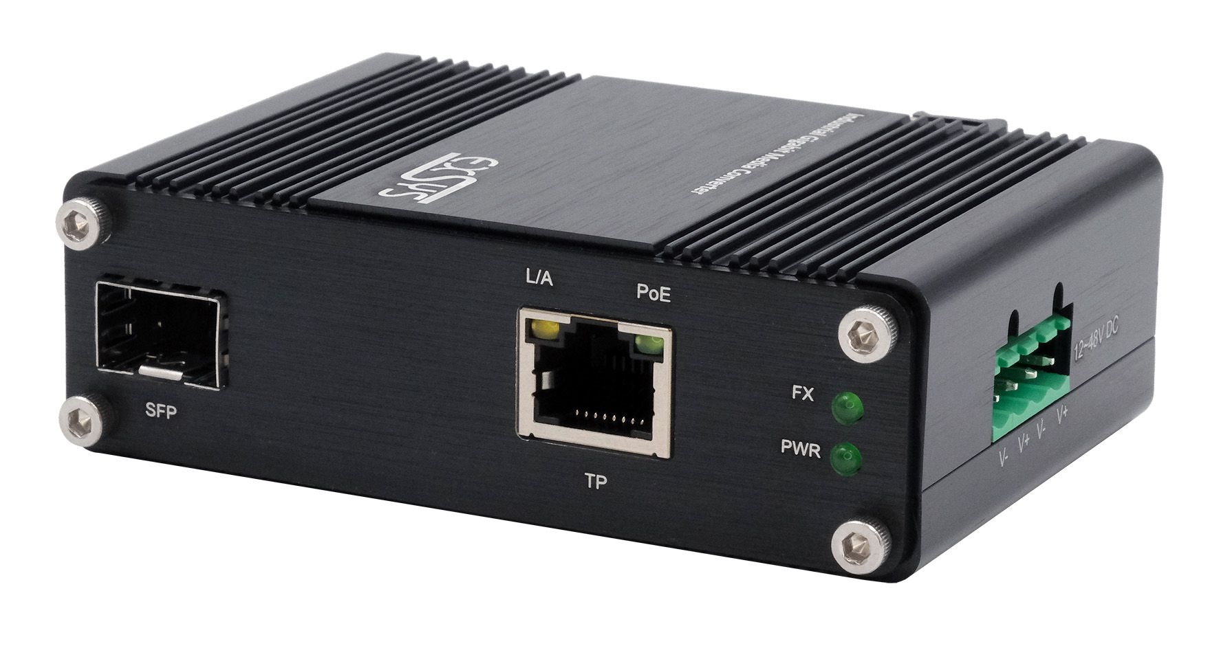 Exsys 10/100/1000 Base T 100/1000X Sfp RJ45 Media Converter, Single Mode, Full Duplex, Half Duplex 550 m