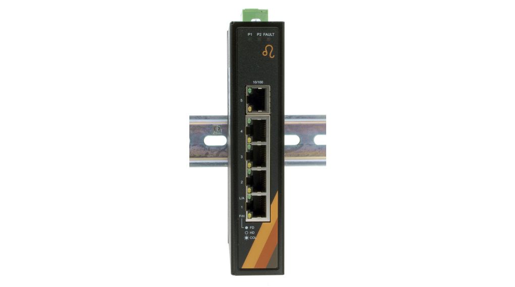 ex-6201 Exsys EX-6201 Unmanaged 5 Port Industrial Ethernet Switch