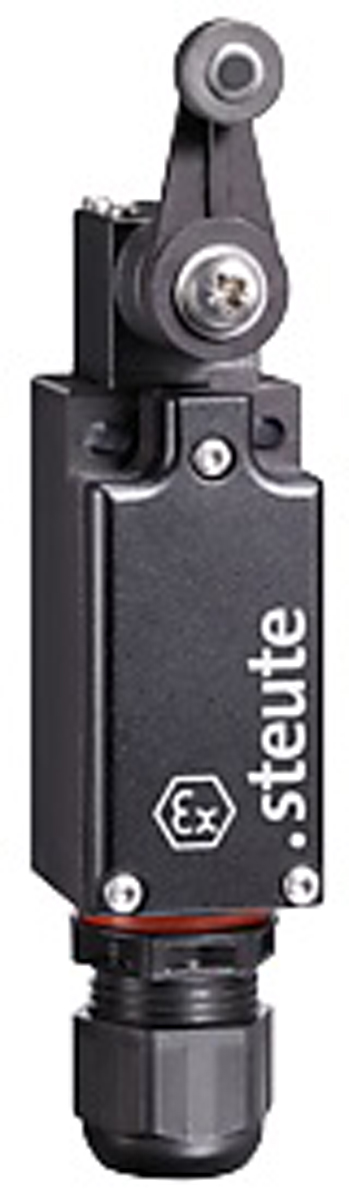 Steute Ex 97 Series Lever Limit Switch, DPST, IP66, IP67, IP69, Fibreglass Reinforced Thermoplastic Housing, 500V ac, 4A