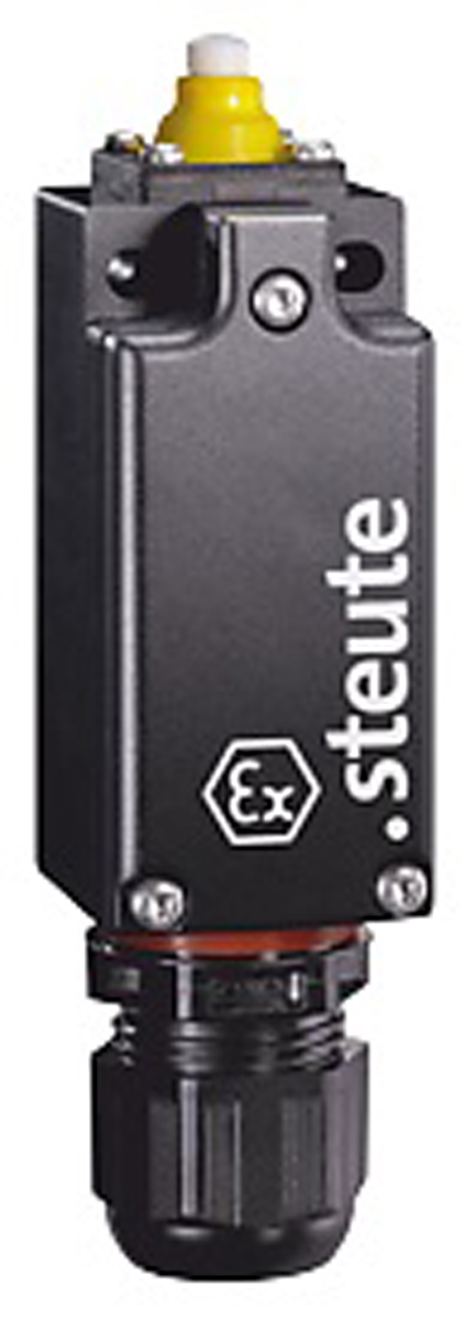 Steute Ex 97 Series Plunger Limit Switch, 1 NO/1 NC, IP66, IP67, IP69, Fibreglass Reinforced Thermoplastic Housing, 500V