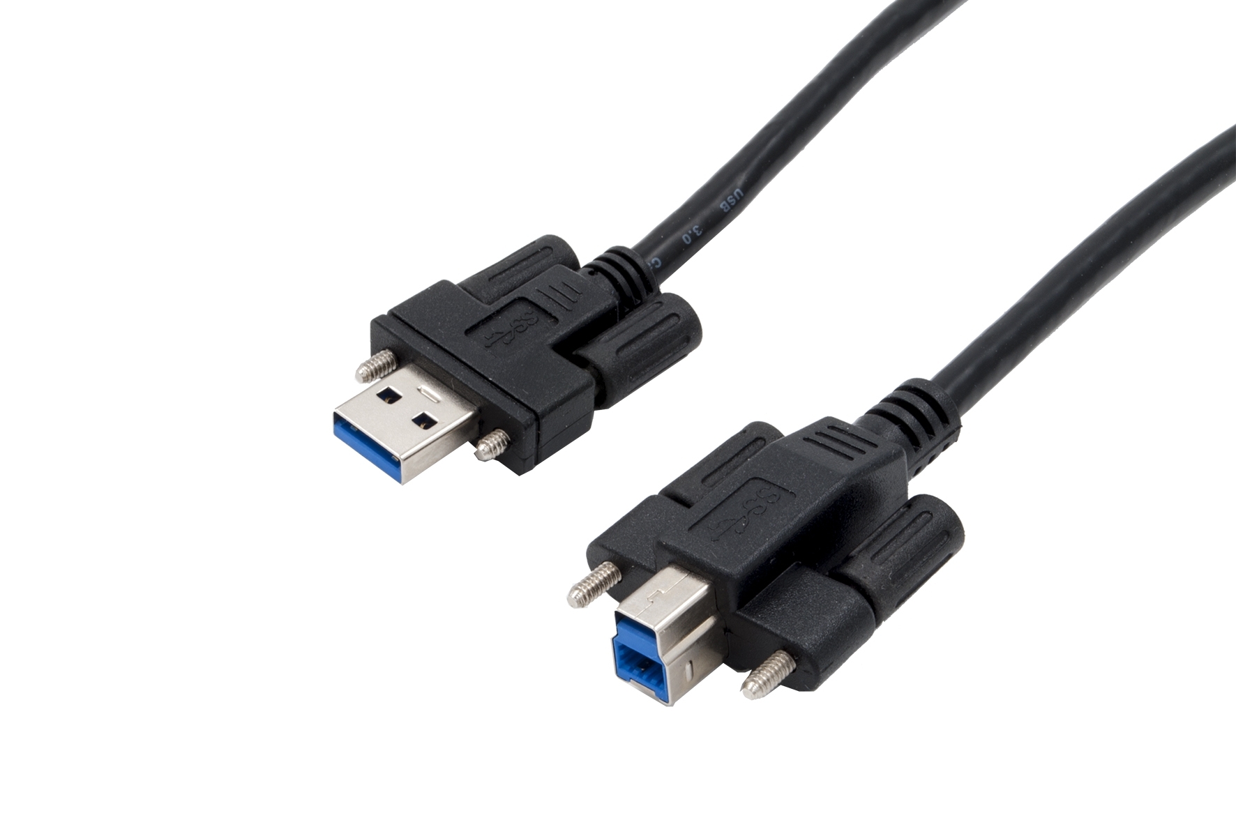 Exsys USB Cable, Male USB Type A to Male, USB 3.2 USB B, USB Type B, 2 m
