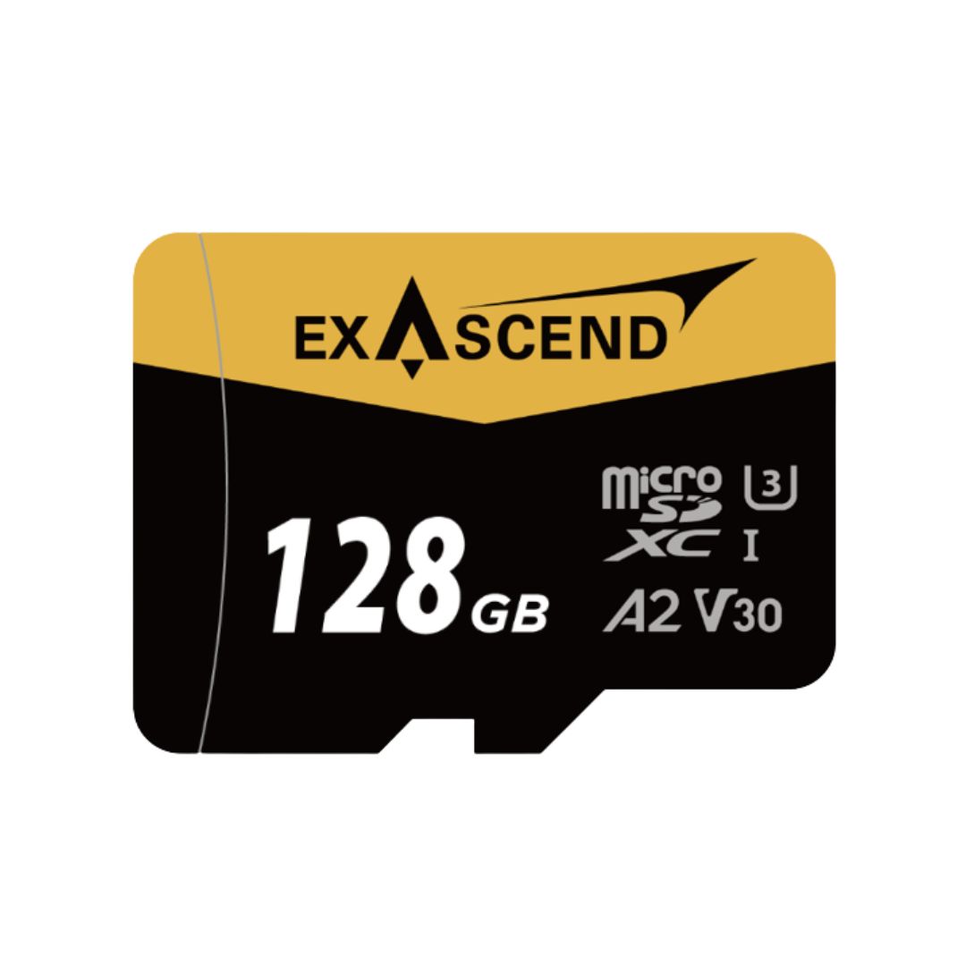 Exascend 128 GB MicroSDXC Micro SD Card, Class 10