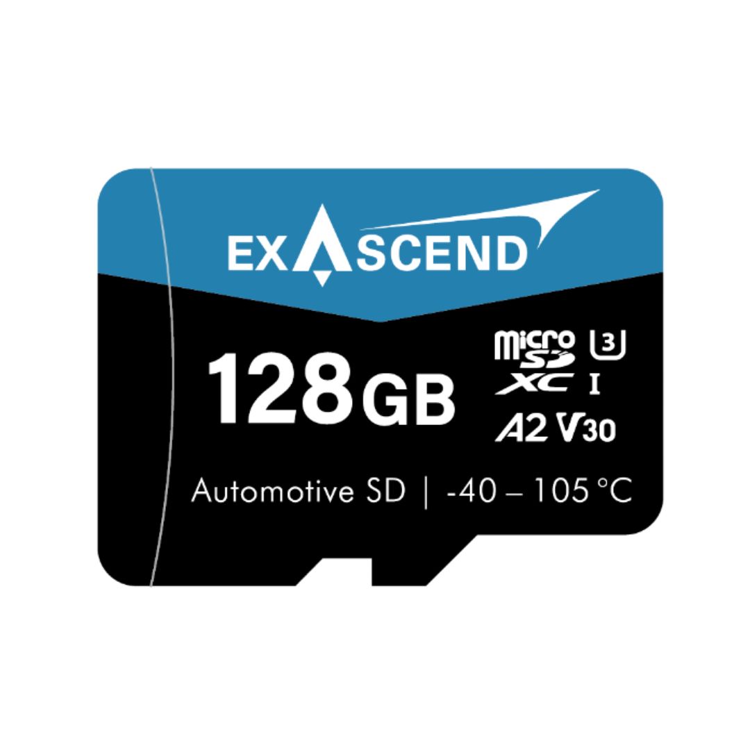 Exascend 128 GB Industrial Grade MicroSDXC Micro SD Card, Class 10