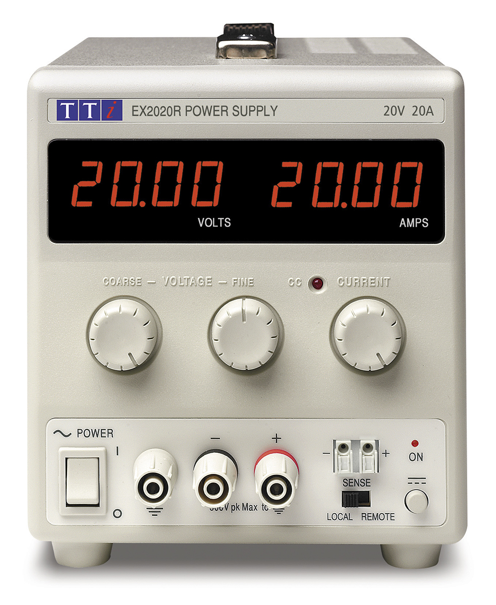 Aim-TTi Digital Bench Power Supply, 1-Output 0 V ac to  20V, 400 W, 20 A Max