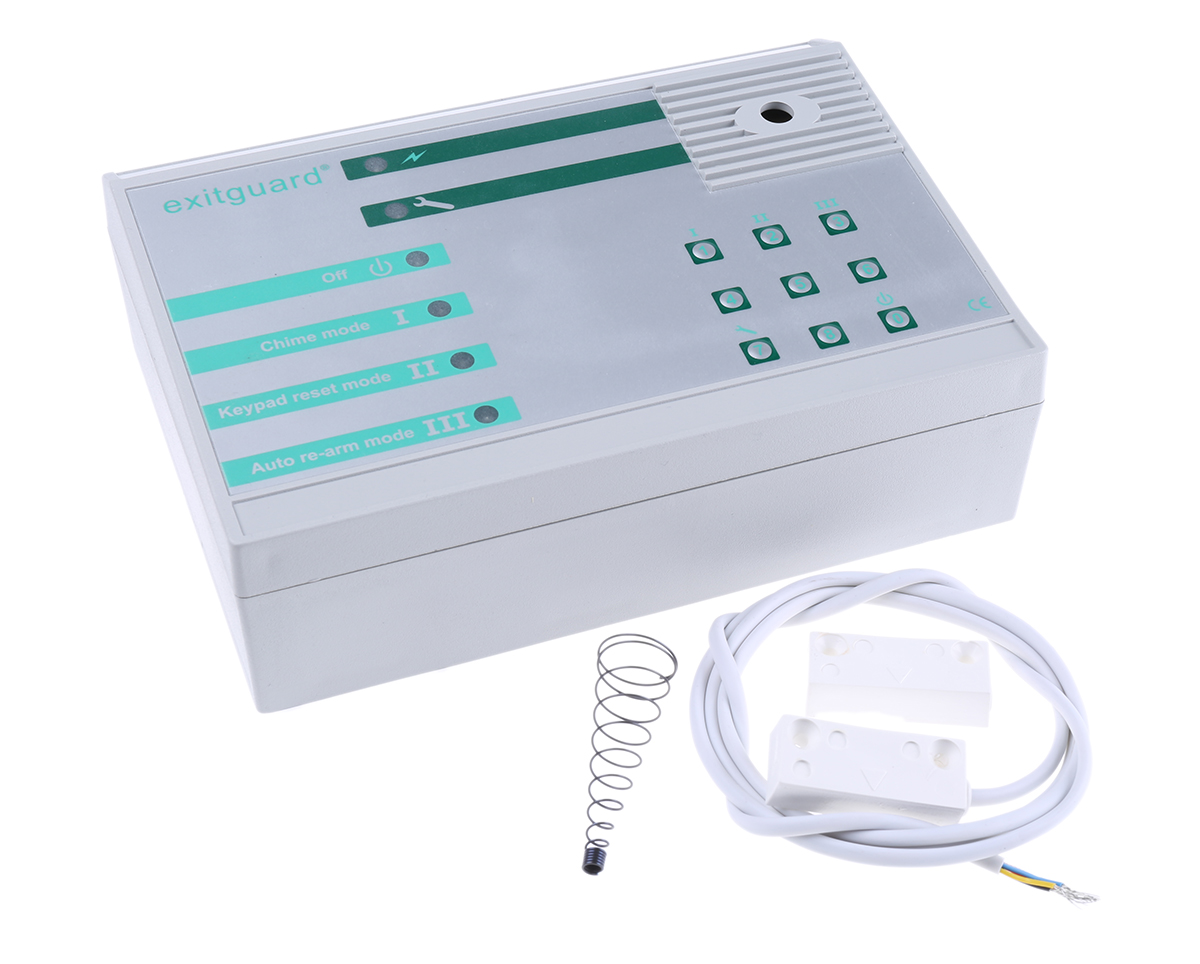 ex206 Hoyles Exitguard Series Alarm, 240V, 108 dB @ 1m