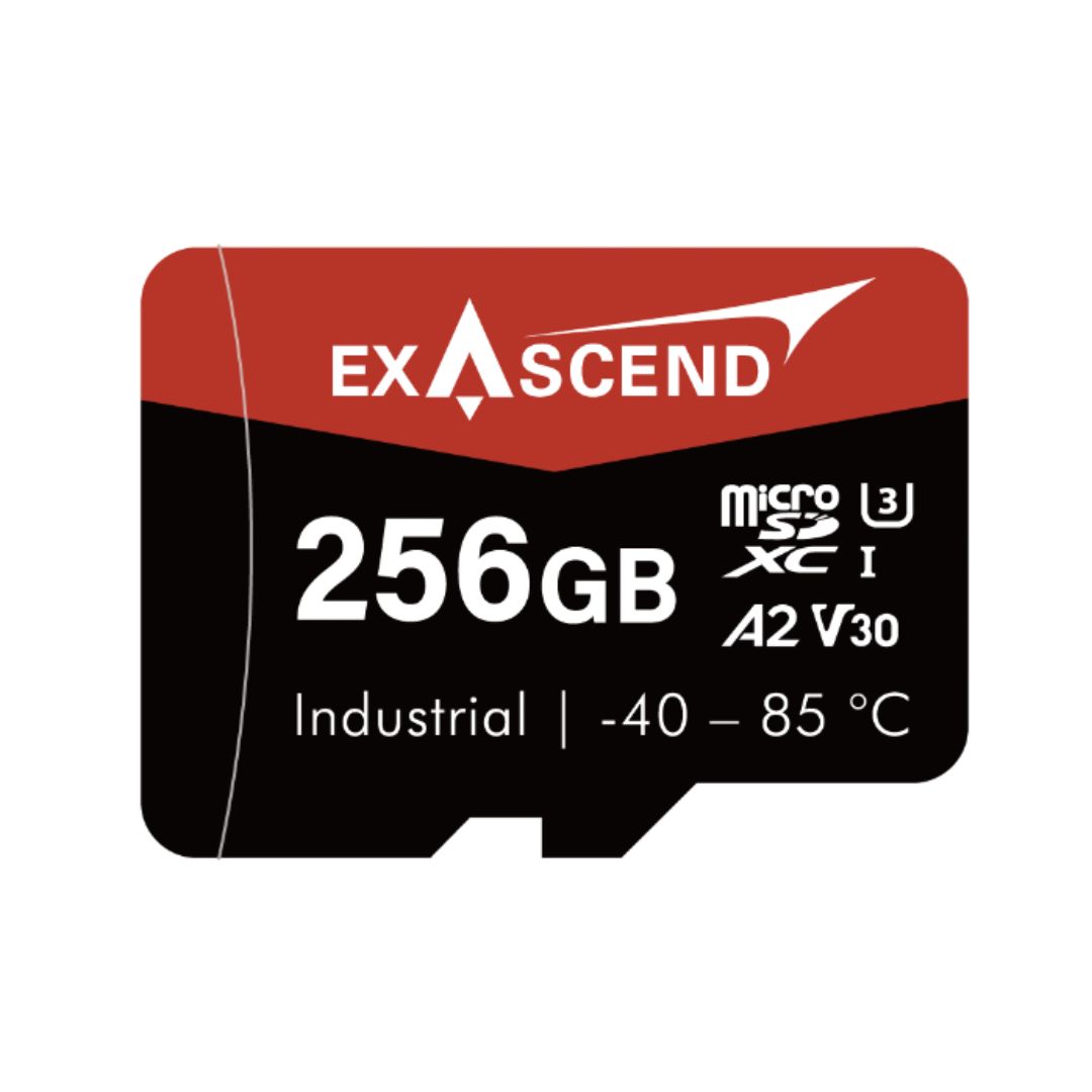 Exascend 256 GB Industrial Grade MicroSDXC Micro SD Card, Class 10