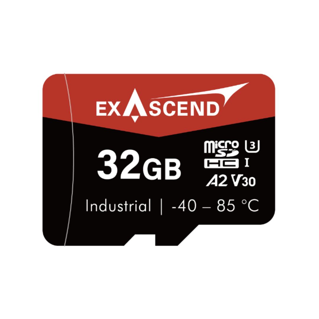 Exascend 32 GB Industrial Grade MicroSDHC Micro SD Card, Class 10