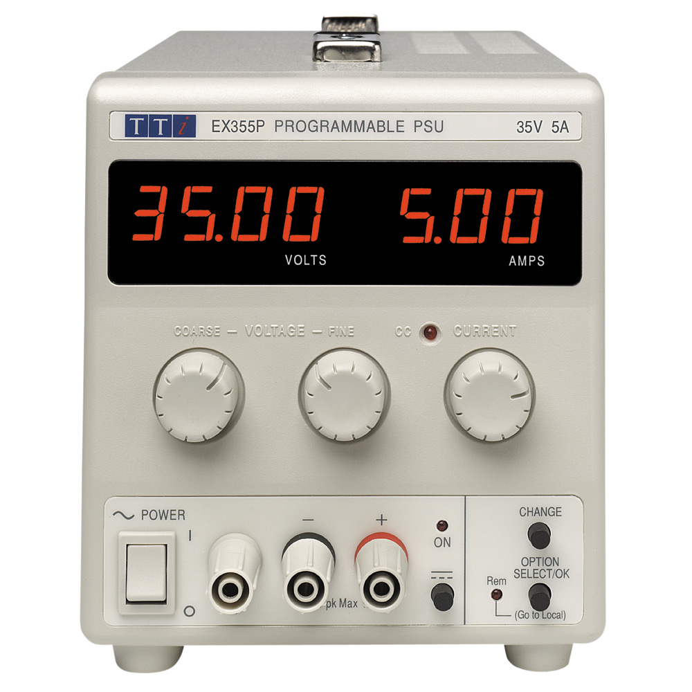 Aim-TTi Digital Bench Power Supply, 1-Output 0 V ac to  35V, 175 W, 5 A Max, RSCAL