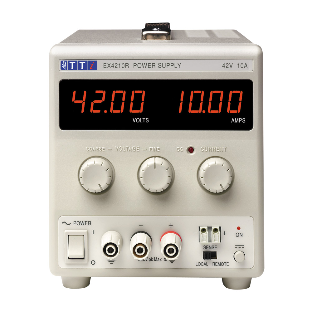 Aim-TTi Digital Bench Power Supply, 1-Output 0 V ac to  42V, 420 W, 10 A Max