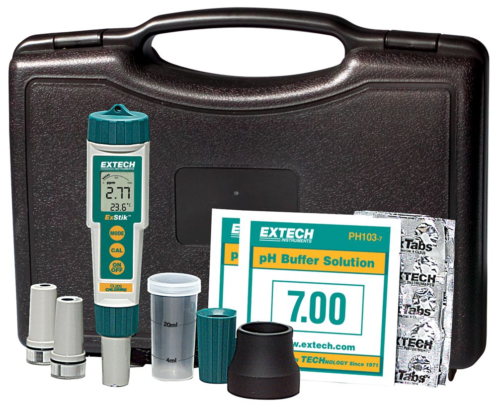 Extech EX900 pH Meter, ±0.01 pH Accuracy, 0.01 pH Resolution, 14 pH Max, 90 °C Max