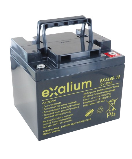 Exalium 12 V Lead Acid Battery, 165mm x 171 mm x 198 mm