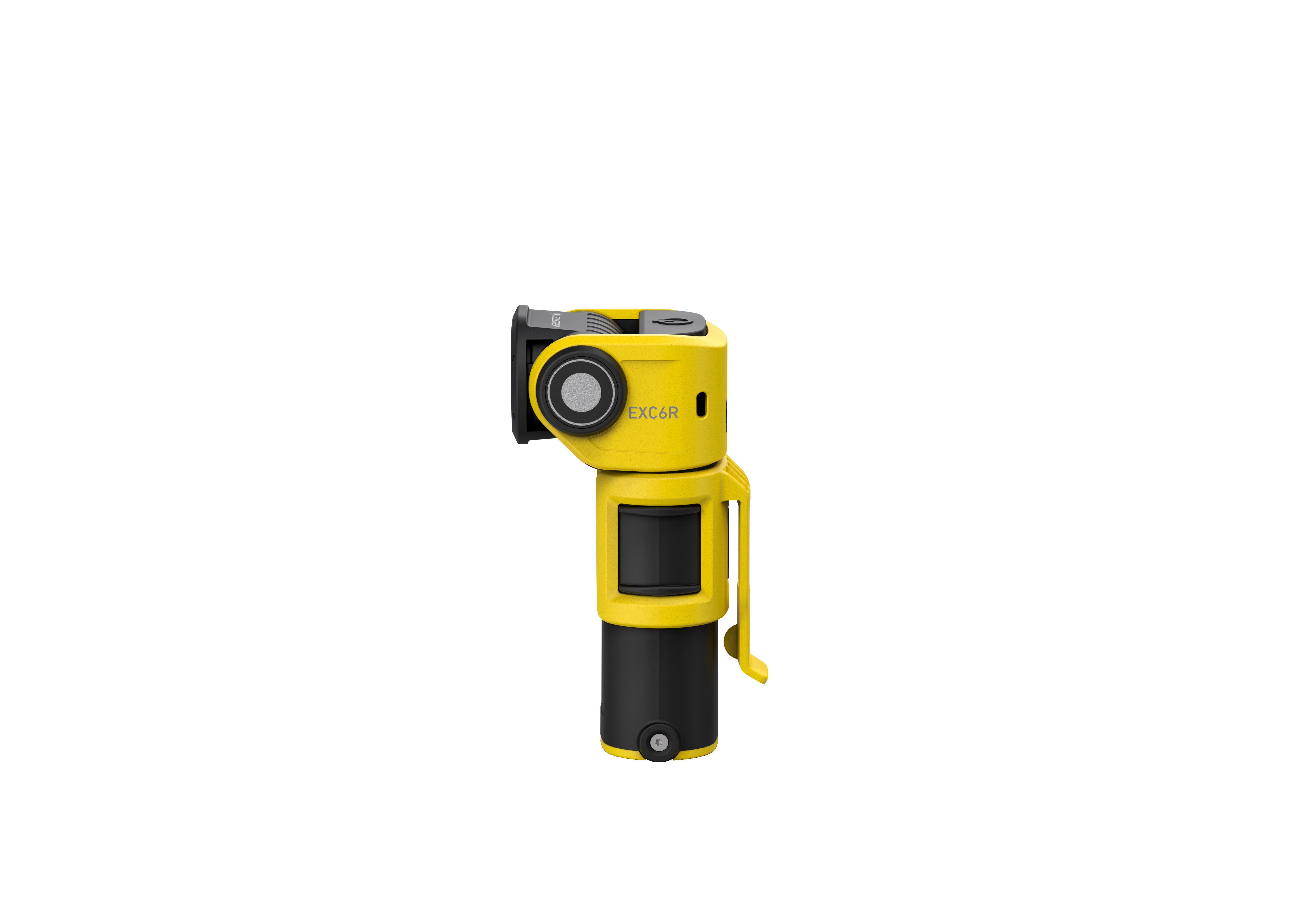 exc6r LEDLENSER Rechargeable LED Right Angle Torch Work Light, 300 lm, 7.2V, IP68
