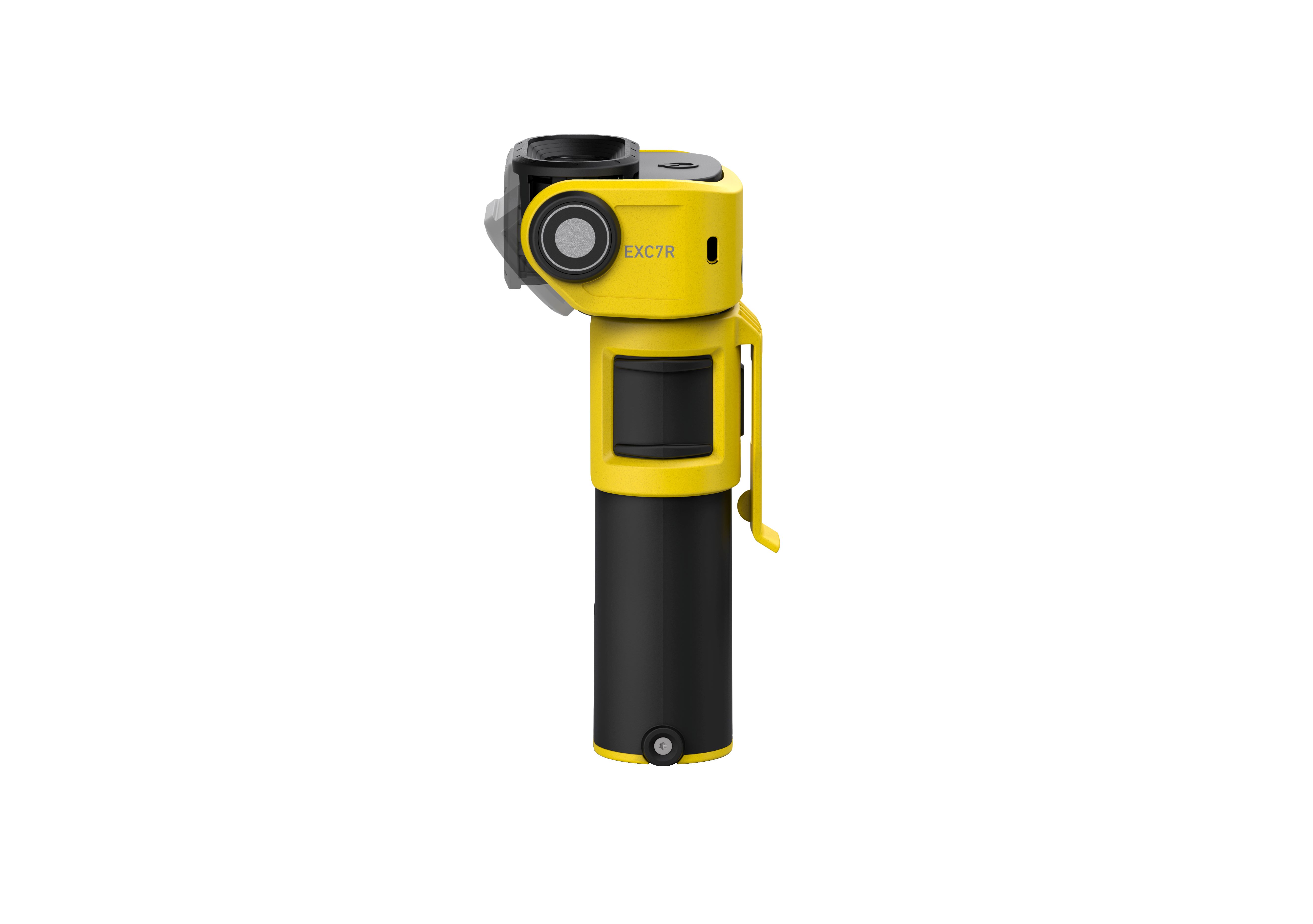 exc7r LEDLENSER ATEX LED Torch Yellow, Black Rechargeable 400 lm, 187 mm