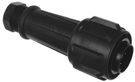 Bulgin Circular Connector, 3 Contacts, Cable, Standard Connector, Plug, Male, IP68, EXPlora EXP Series