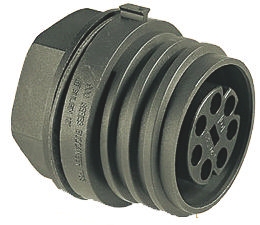 Bulgin Circular Connector, 7 Contacts, Panel Mount, Socket, Female, IP68, EXPlora EXP Series