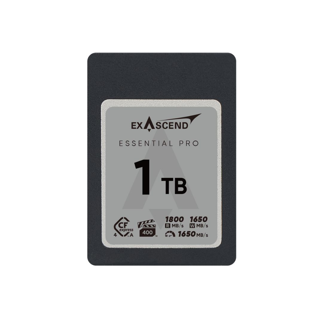 Exascend Essential Pro, 1 TB CFexpress Card, 3D TLC
