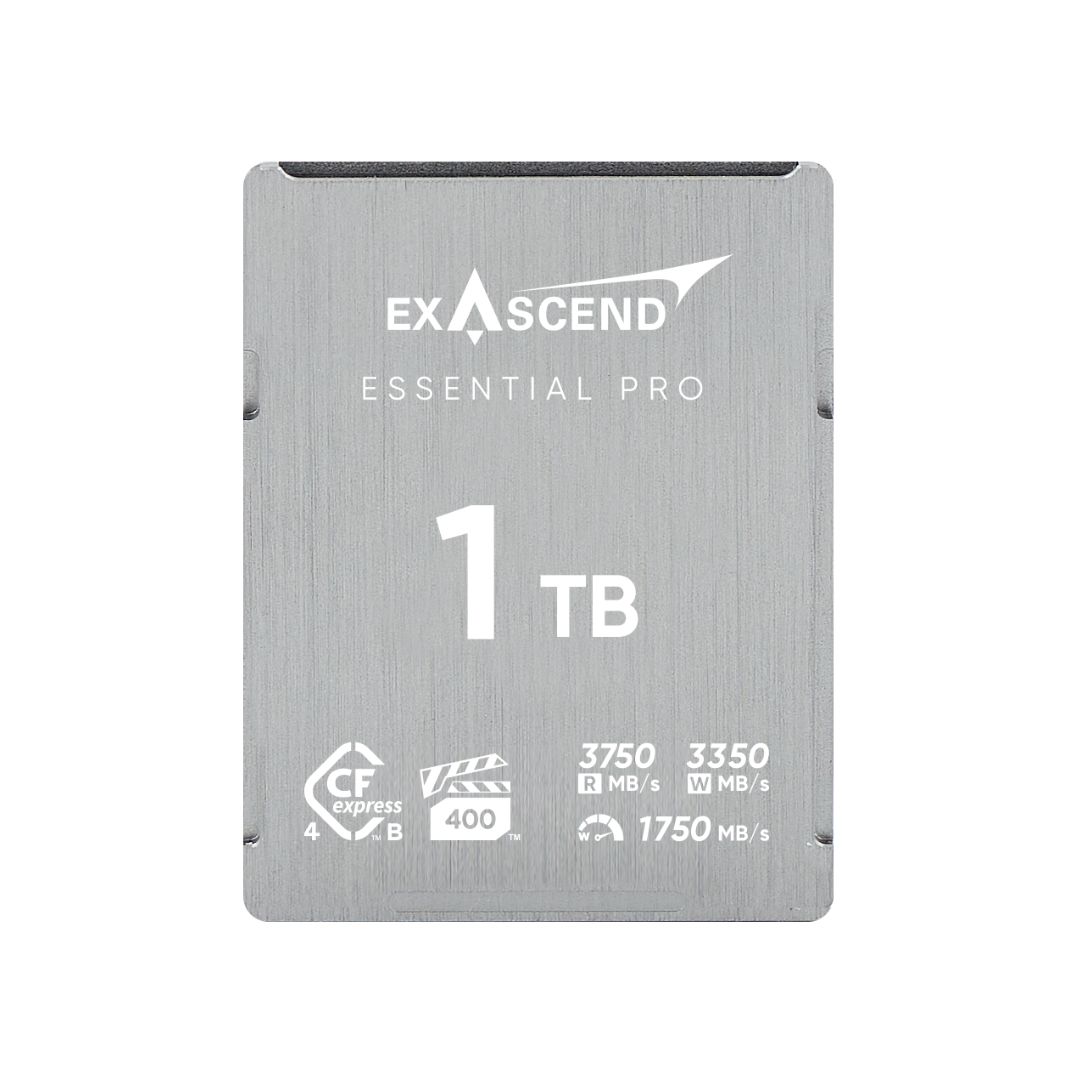 Exascend Essential Pro, 1 TB CFexpress Card, 3D TLC