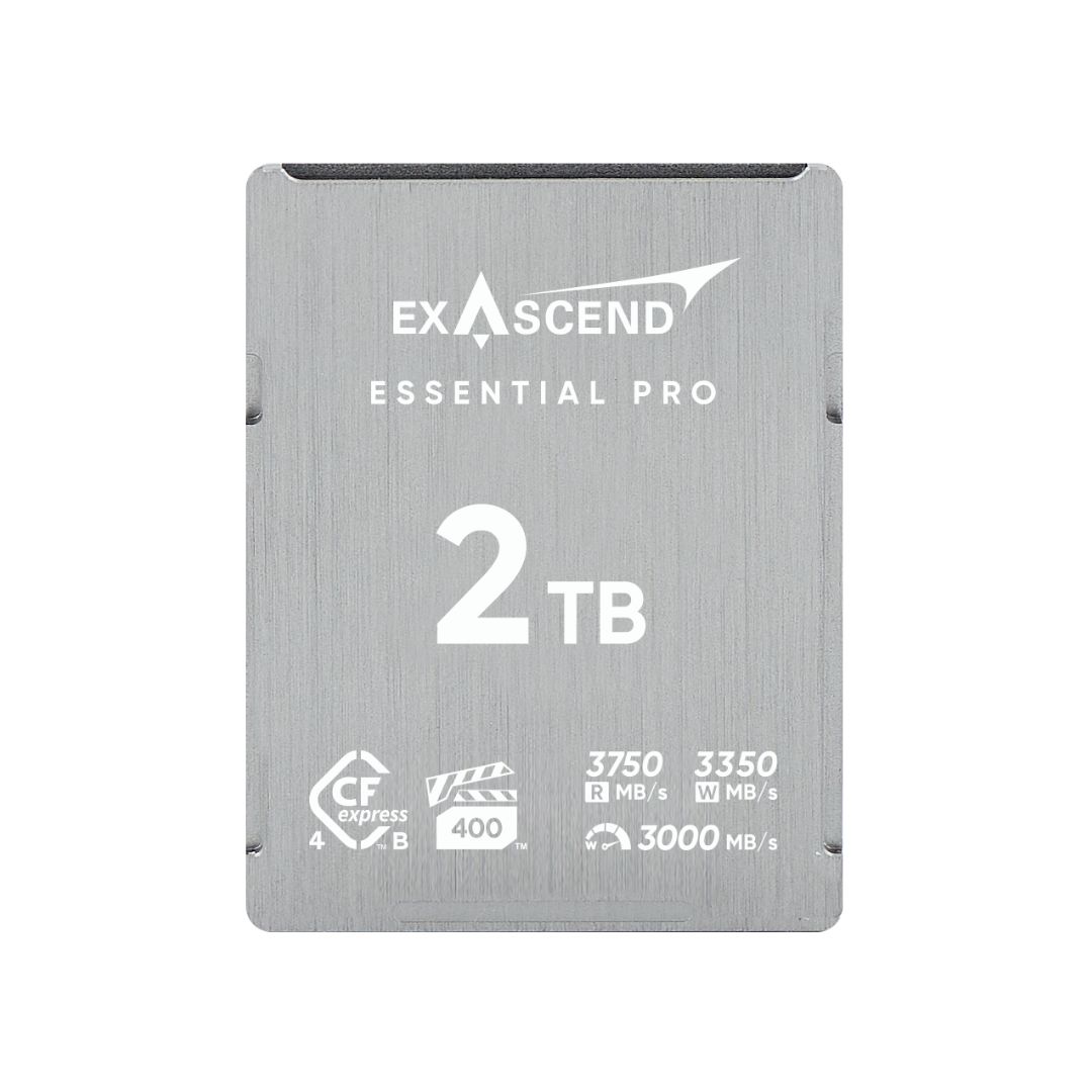 Exascend Essential Pro, 2 TB CFexpress Card, 3D TLC