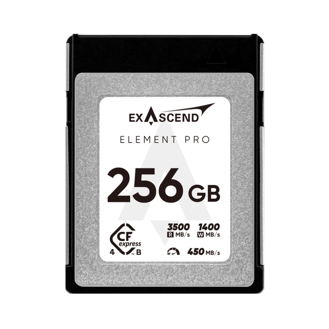 Exascend Element Pro, 256 GB CFexpress Card, 3D TLC