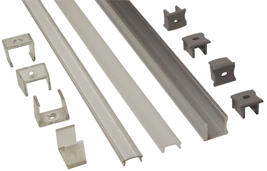 PowerLED LED Mount for Flexible LED Strips 1 m 17mm