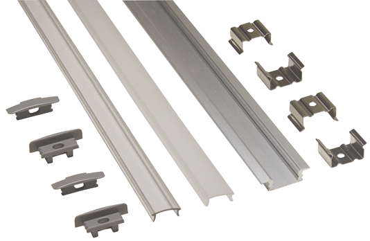 PowerLED LED Mount for Flexible LED Strips 1 m 25mm