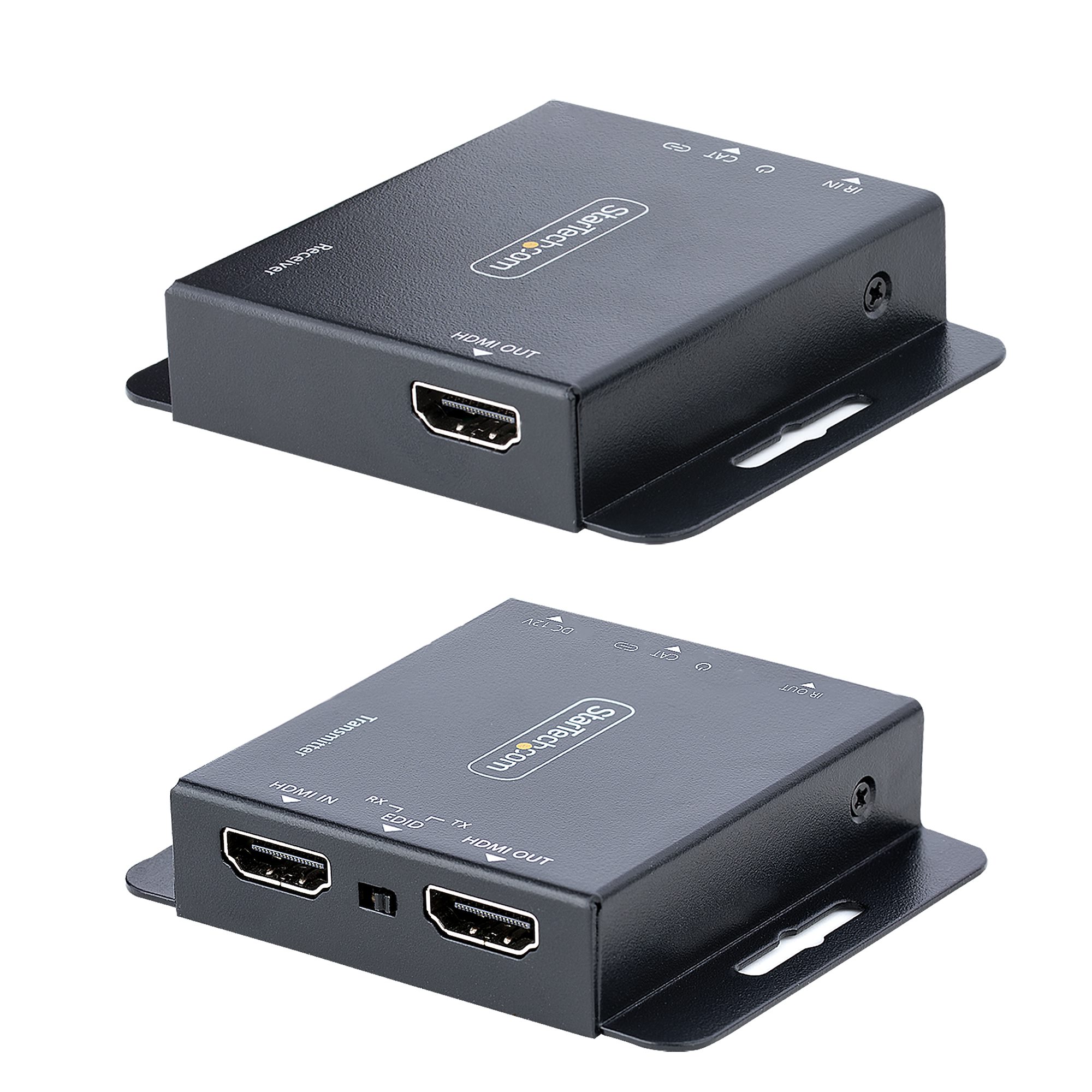 StarTech.com 2 Port HDMI over HDMI over Ethernet Cable HDMI Extender 70 m, 4K @ 30 Hz Maximum Resolution