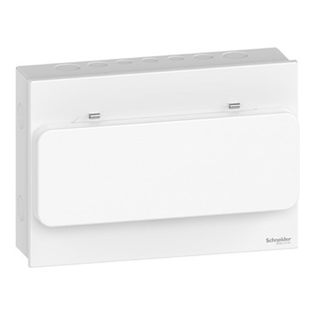 Schneider Electric 12 Metal Consumer Unit, 100A, RoHS, BS 7671:ed. 18, UKCA, amendment 3 BS EN 61439-3 IP3X, IP2X EZ9E