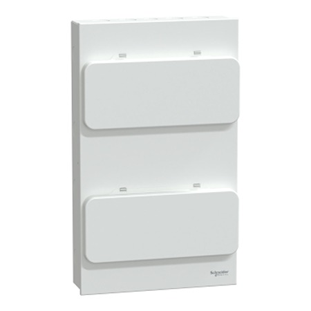 Schneider Electric 22 Metal Consumer Unit, 100A, amendment 3 BS EN 61439-3, RoHS, BS 7671:ed. 18, UKCA IP3X, IP2X EZ9E