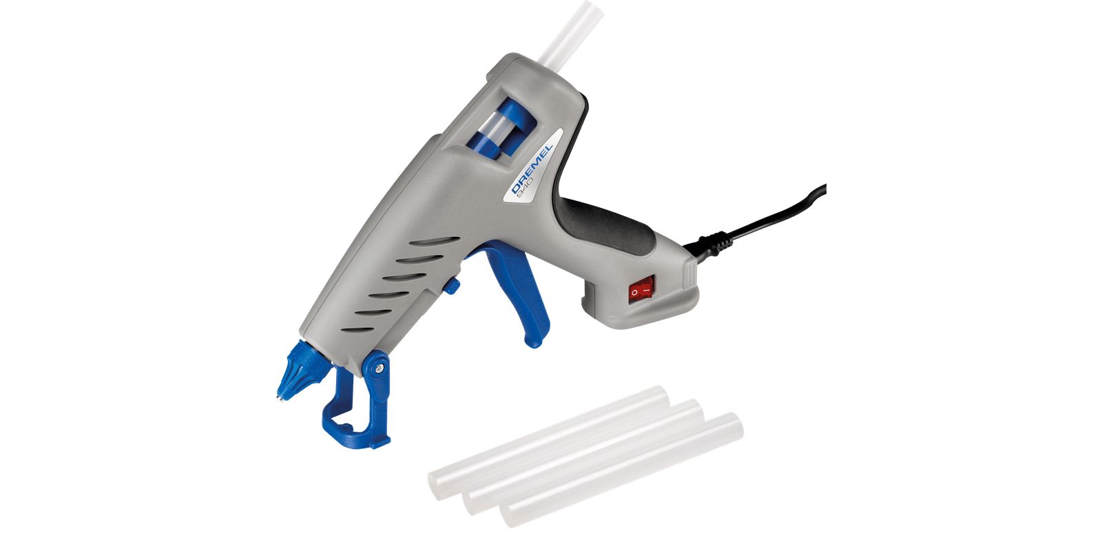 f0130940jb Dremel Glue Gun 940 Corded Glue Gun, 11 mm 60 W, Type G - British