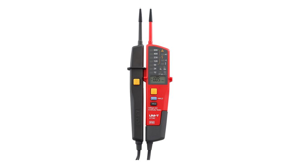 ut18c UNI-T UT18C, LCD Continuity Checker, 690V, Continuity Check, Battery Powered, CAT III 690 V, CAT IV 600 V